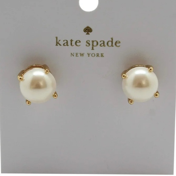 Kate Spade pearl earrings NWT - Picture 2 of 15